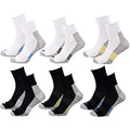 Lotto short socks - 3 pairs/pack - black - 39-42