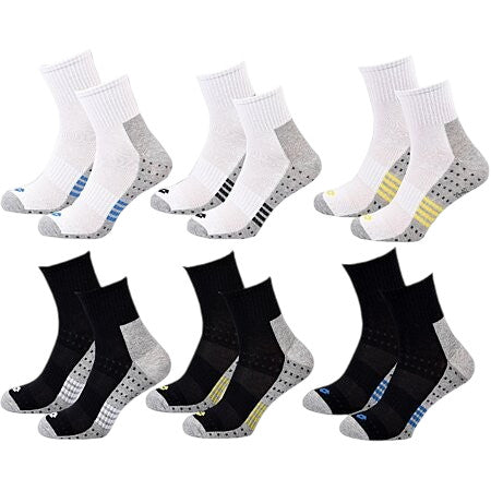 Lotto short socks - 3 pairs/pack - black - 39-42