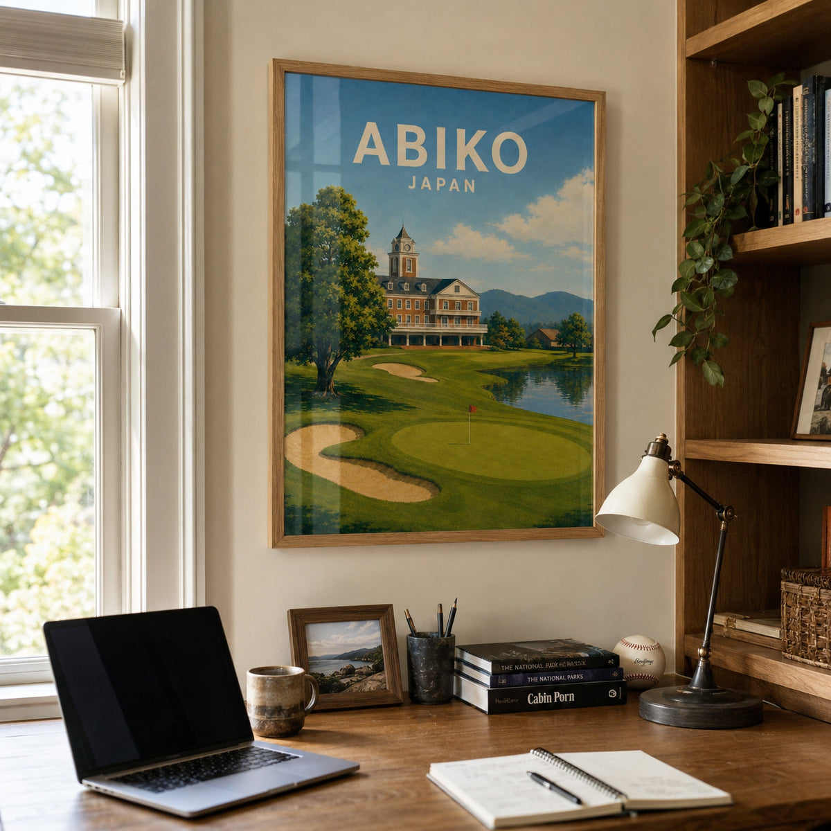 Abiko Golf Club Poster – Japan Golf Wall Art