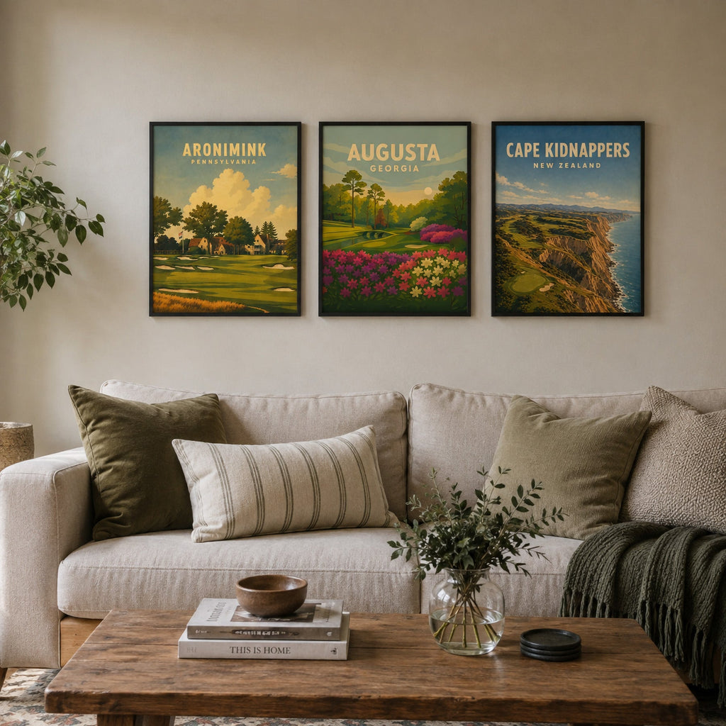 Aronimink Golf Club Poster – Pennsylvania Golf Wall Art