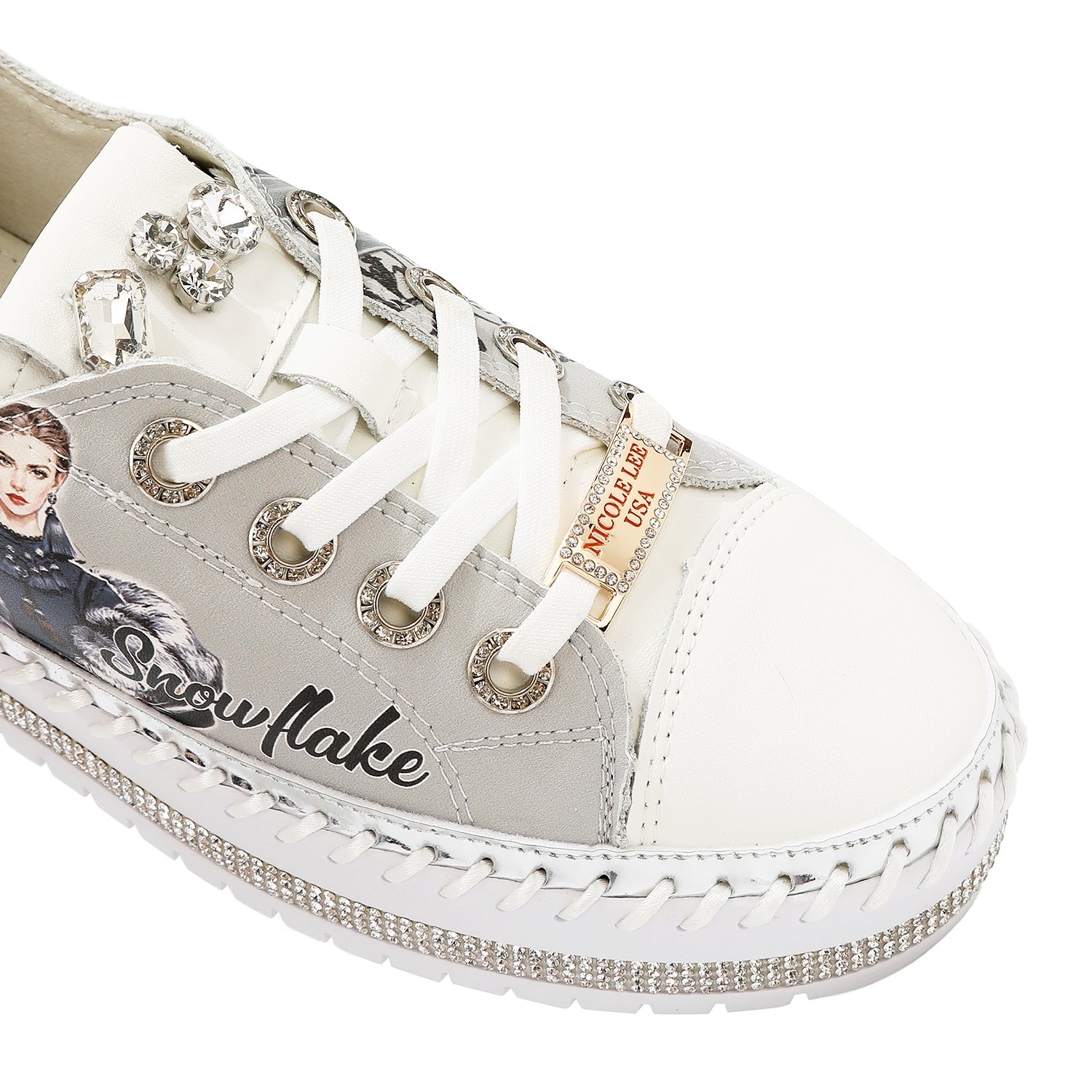 PETRA ZAPATILLAS CON PLATAFORMA (MODA SNOWFLAKE)-3
