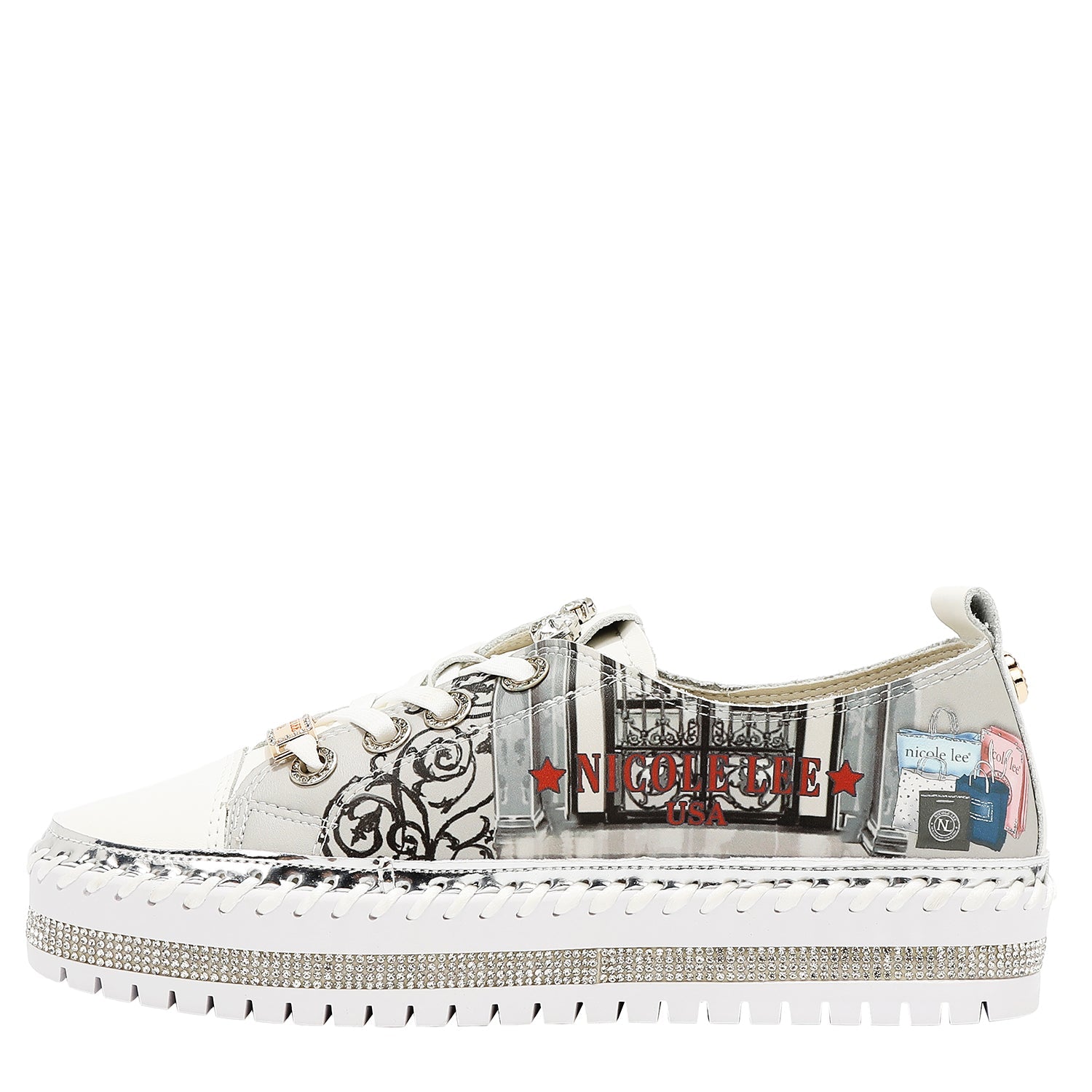 PETRA ZAPATILLAS CON PLATAFORMA (MODA SNOWFLAKE)-1