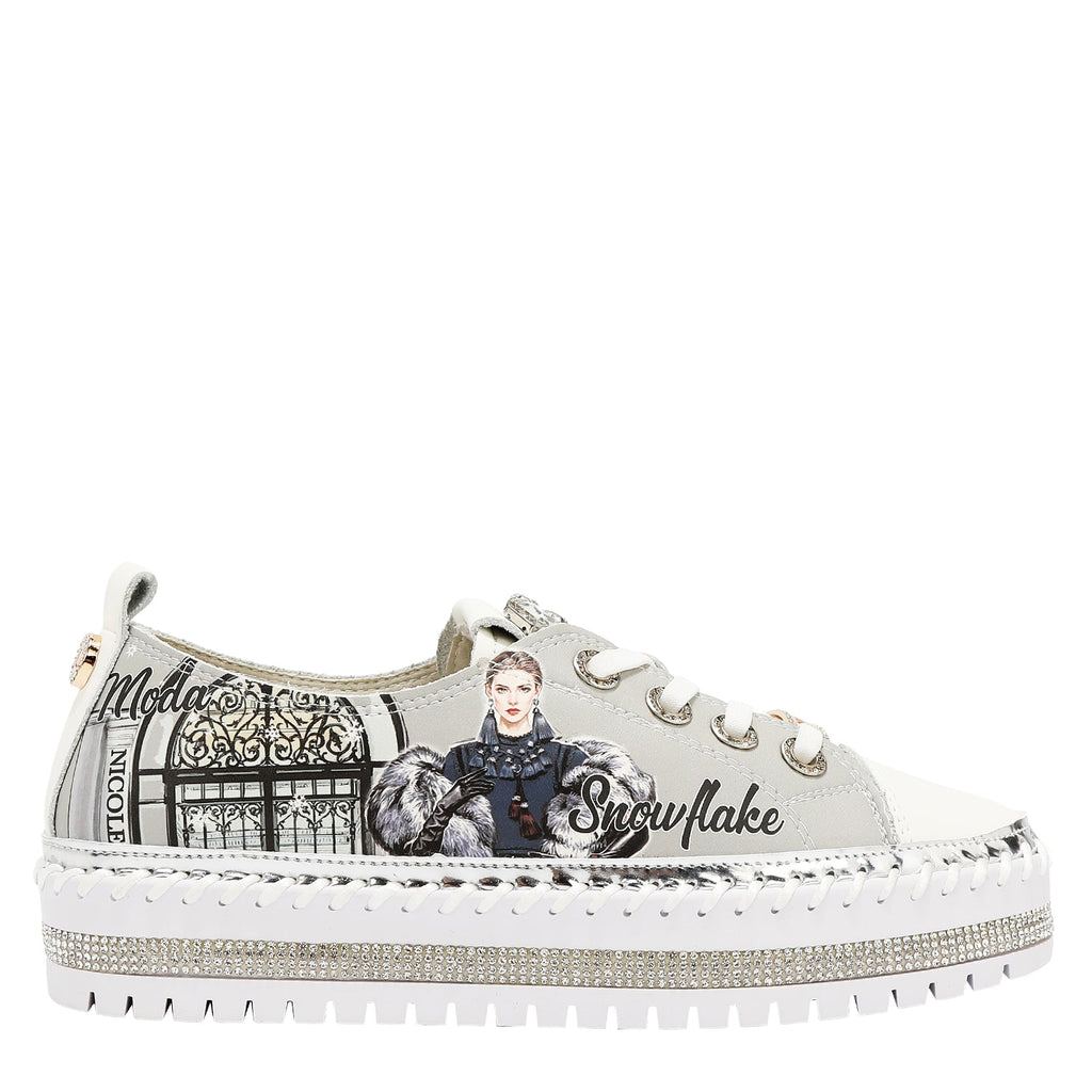 PETRA ZAPATILLAS CON PLATAFORMA (MODA SNOWFLAKE)-0
