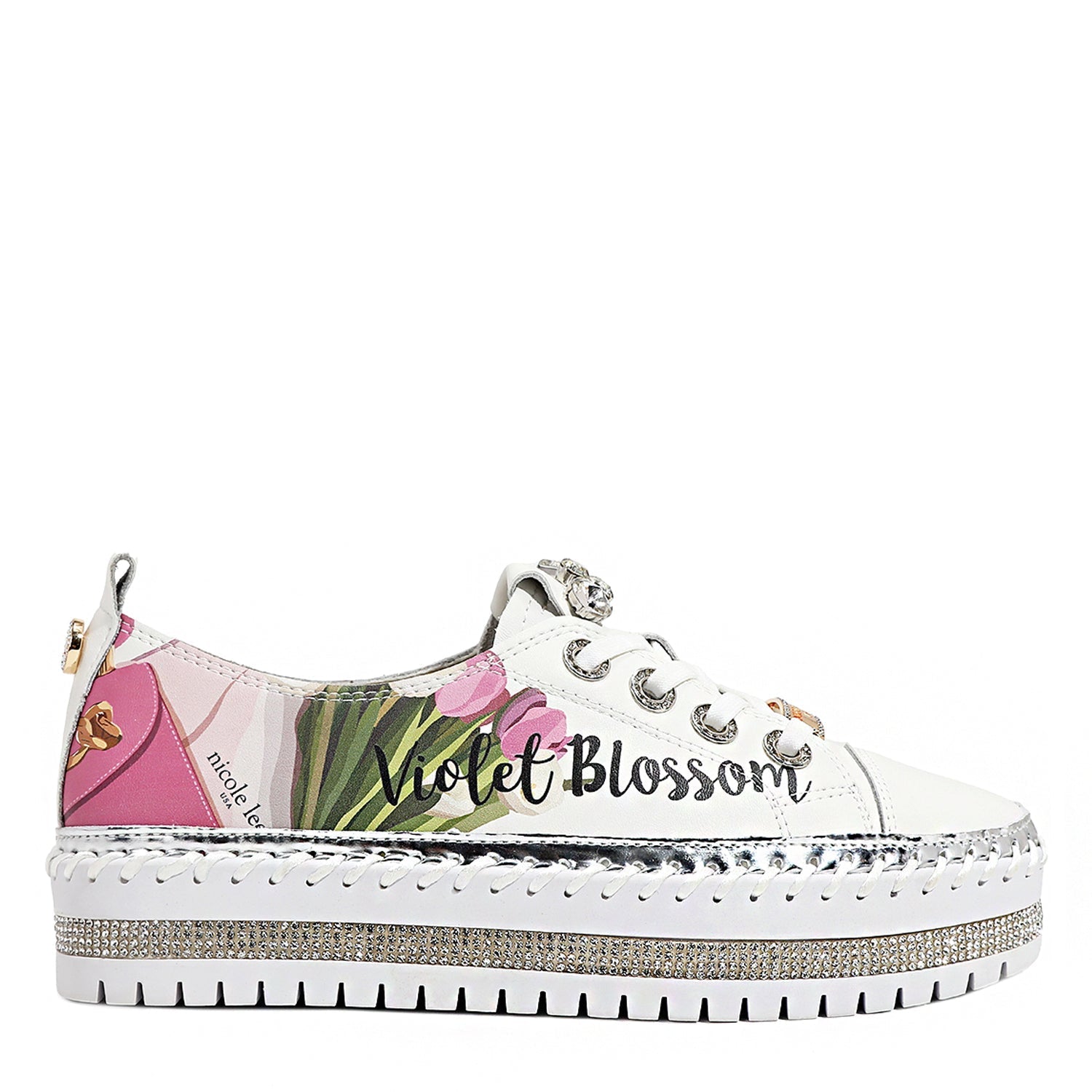 PETRA ZAPATILLAS CON PLATAFORMA (VIOLET BLOSSOM)