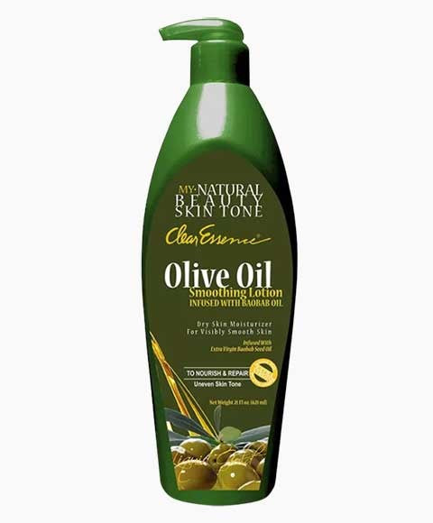 Clear Essence My Natural Beauty Skin Tone Olive Oil Smoothing Lotion 621ml