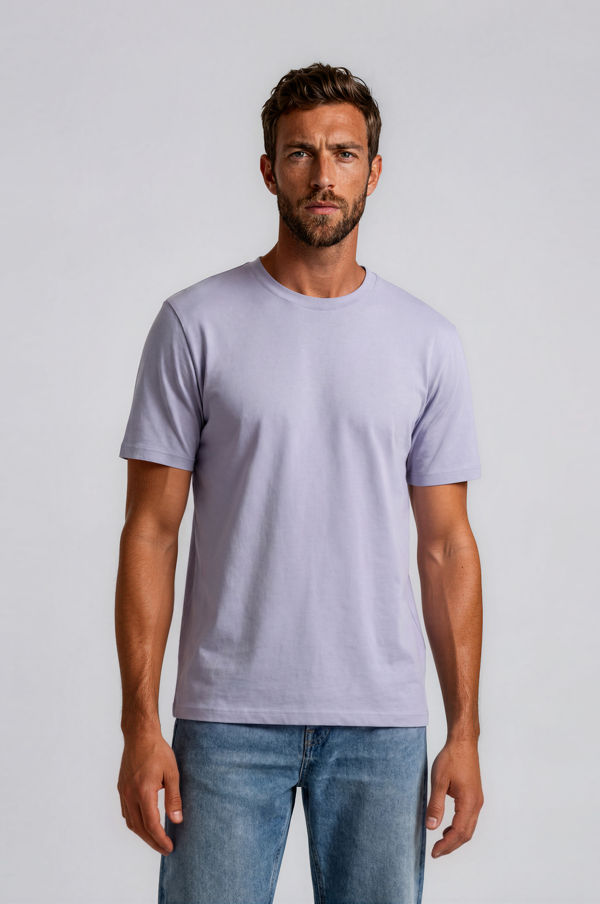 Camiseta Básica Premium Algodón Orgánico – Manga Corta Hombre