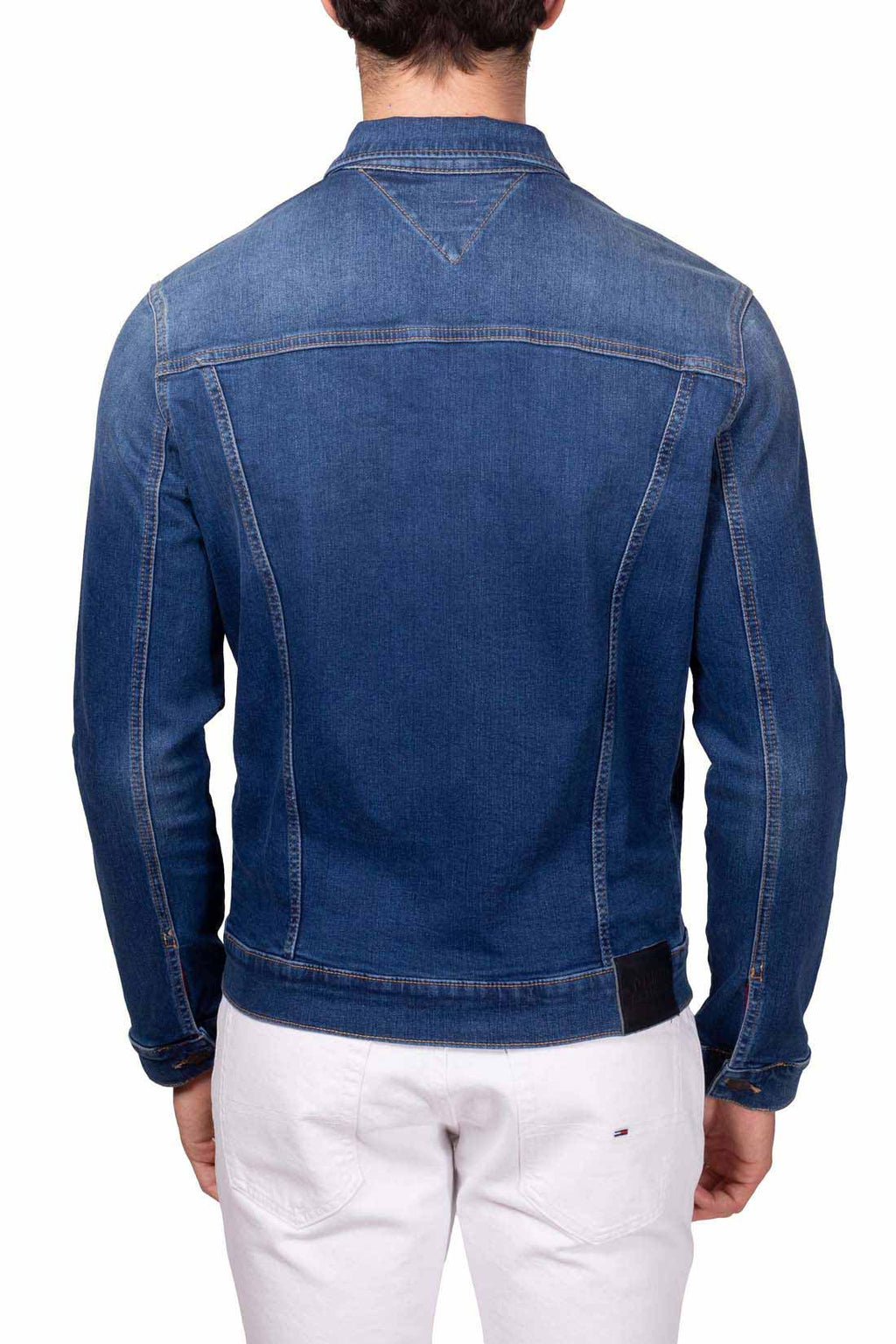TOMMY JEANS - Men's regular jacket in faded denim  - Size