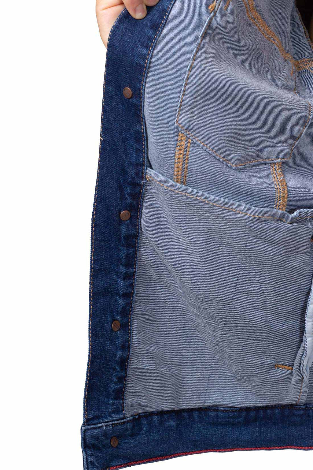 TOMMY JEANS - Men's regular jacket in faded denim  - Size