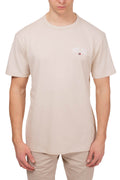 TOMMY JEANS - Men's regular T-shirt with varsity logo  - Size 3XL