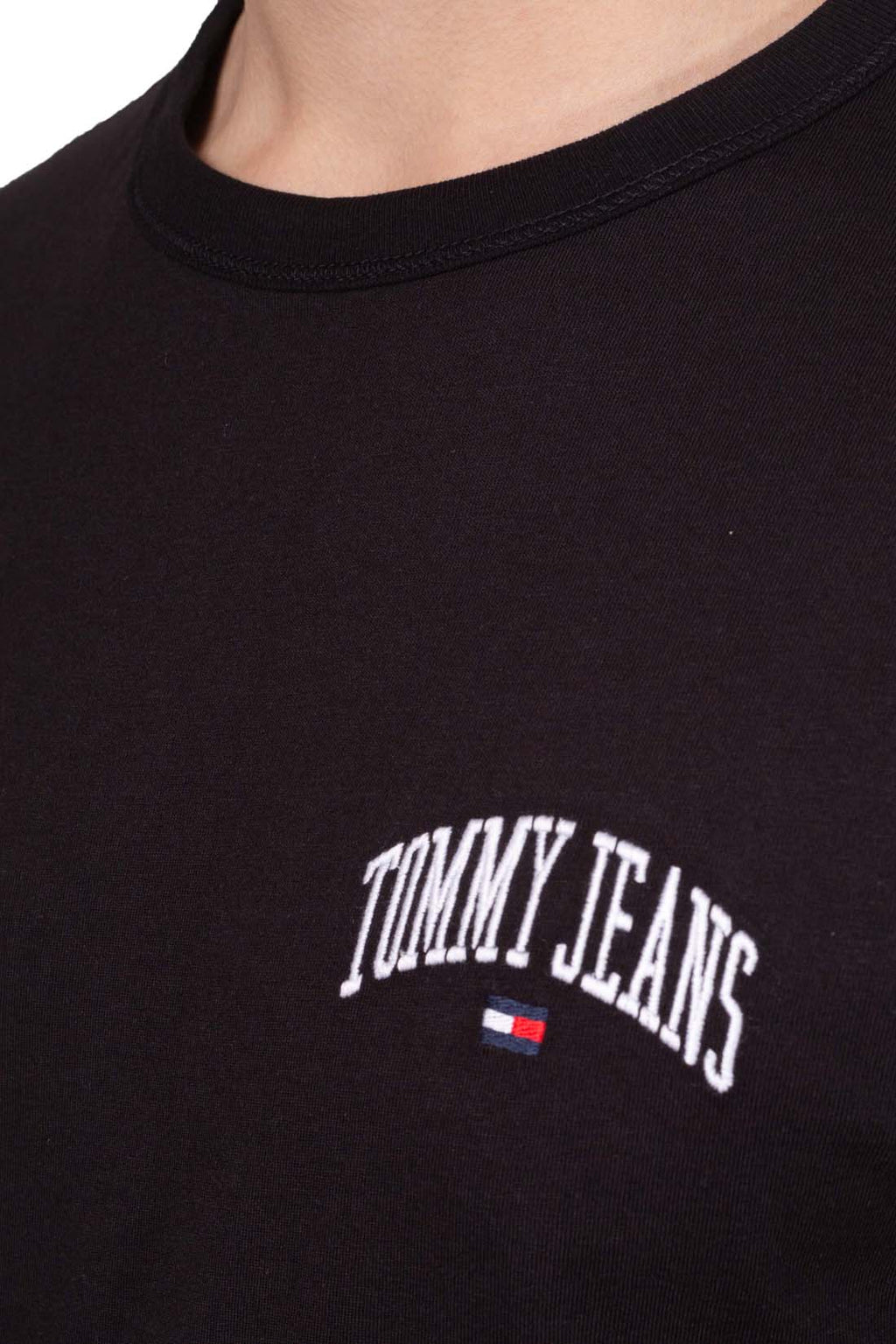 TOMMY JEANS - Men's regular T-shirt with varsity logo  - Size 3XL