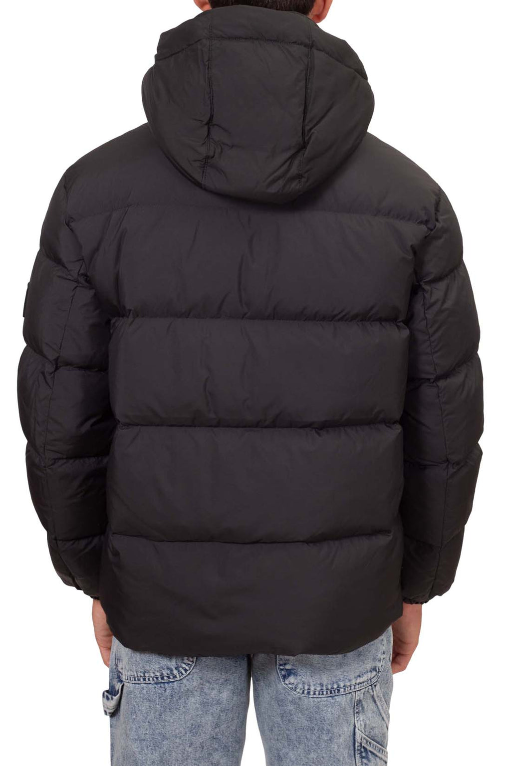 TOMMY JEANS - Men's water-repellent jacket with removable hood - Size XL