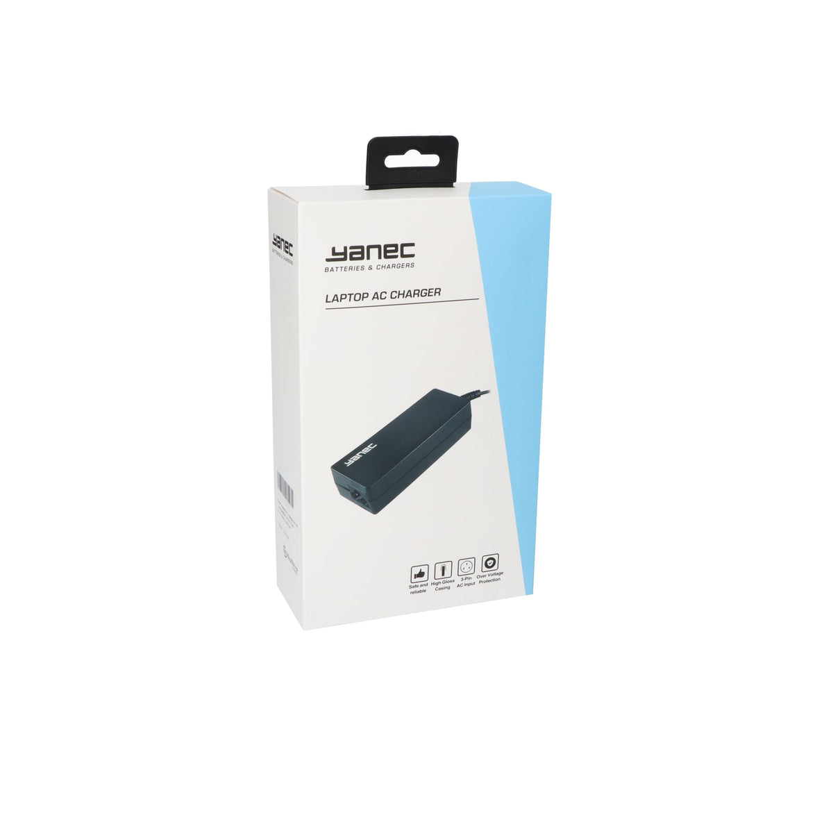 Yanec laptop USB-C AC adapter 65W black