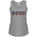 Women's Perfect Tri Racerback Tank Dogs Lives Matter