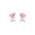 Sweet Peony Pink Earrings