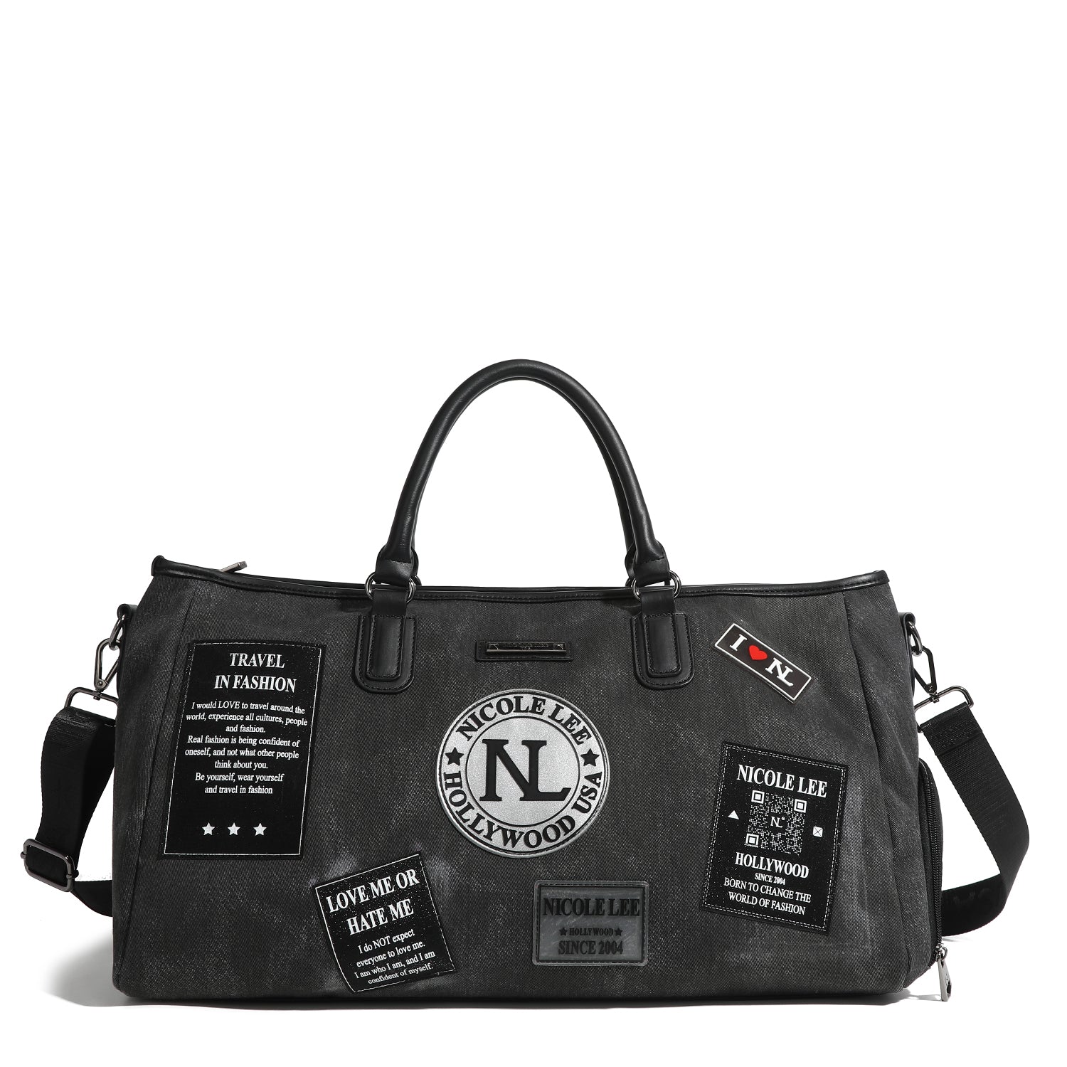BOLSA DE VIAJE NEGRA MULTIUSO PARA HOMBRE