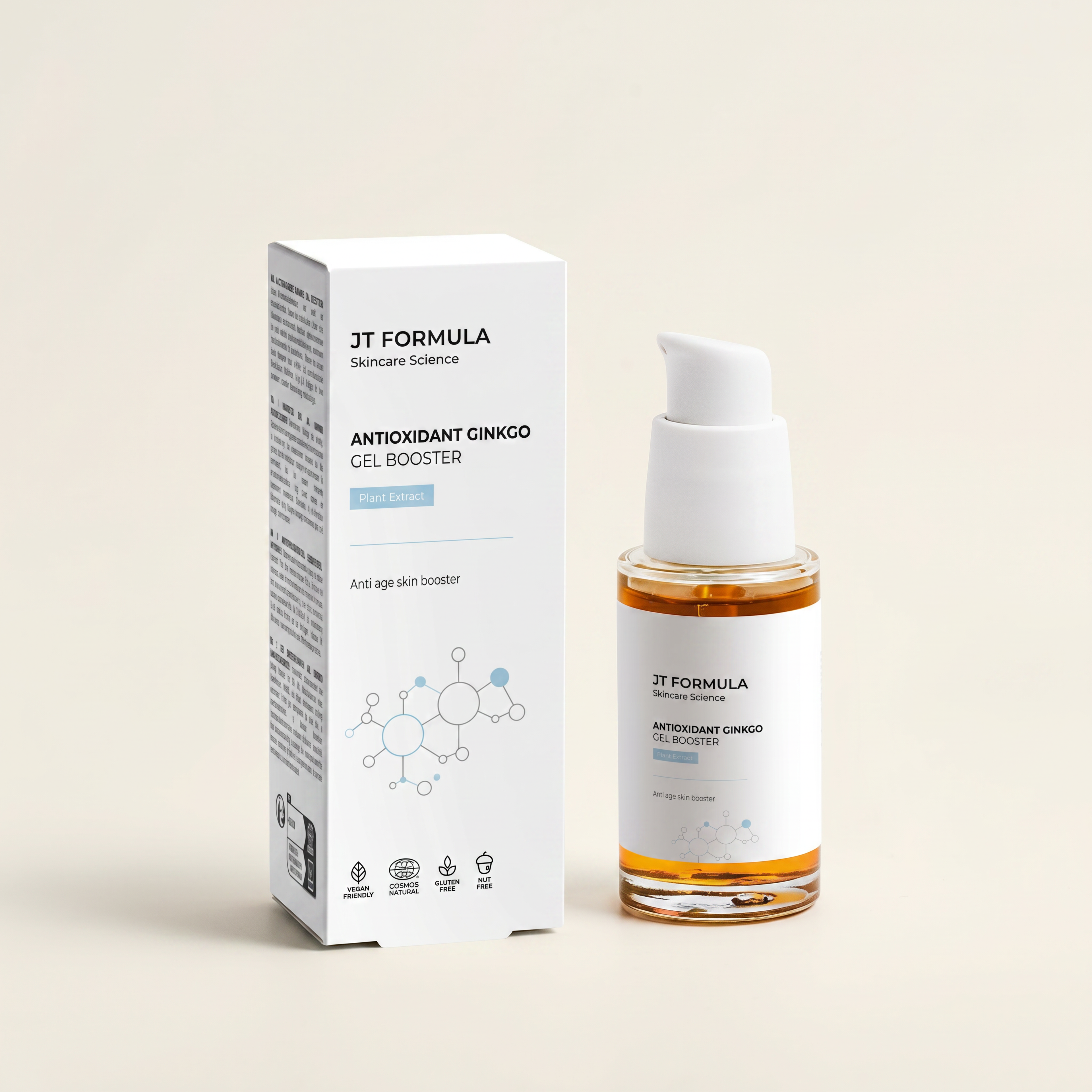 Antioxidant Ginkgo Gel Booster