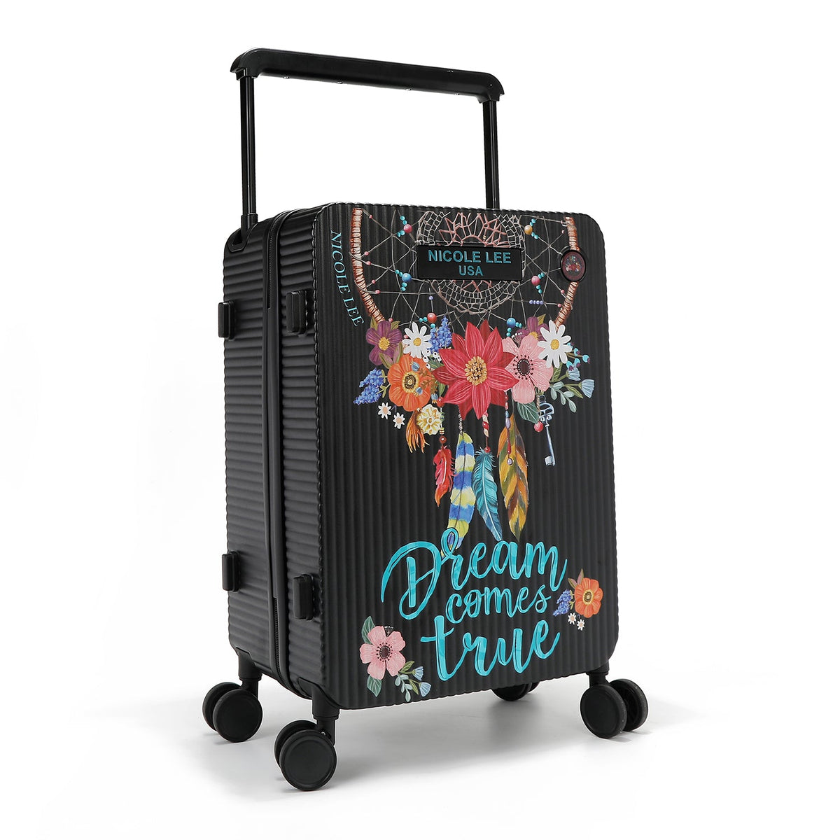 MALETA DE CABINA 20" CON ESTRÍAS (DREAM COMES TRUE)