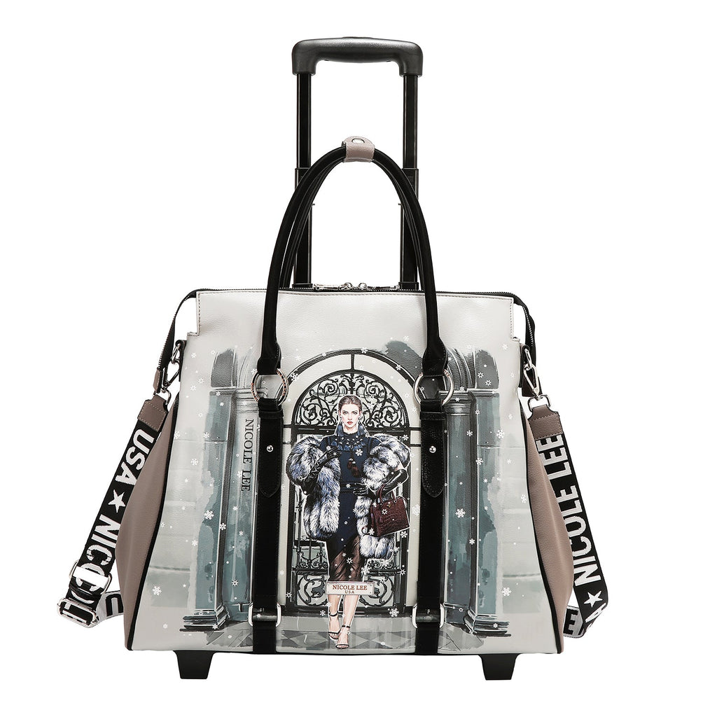 BOLSO TOTE RODANTE (MODA SNOWFLAKE)