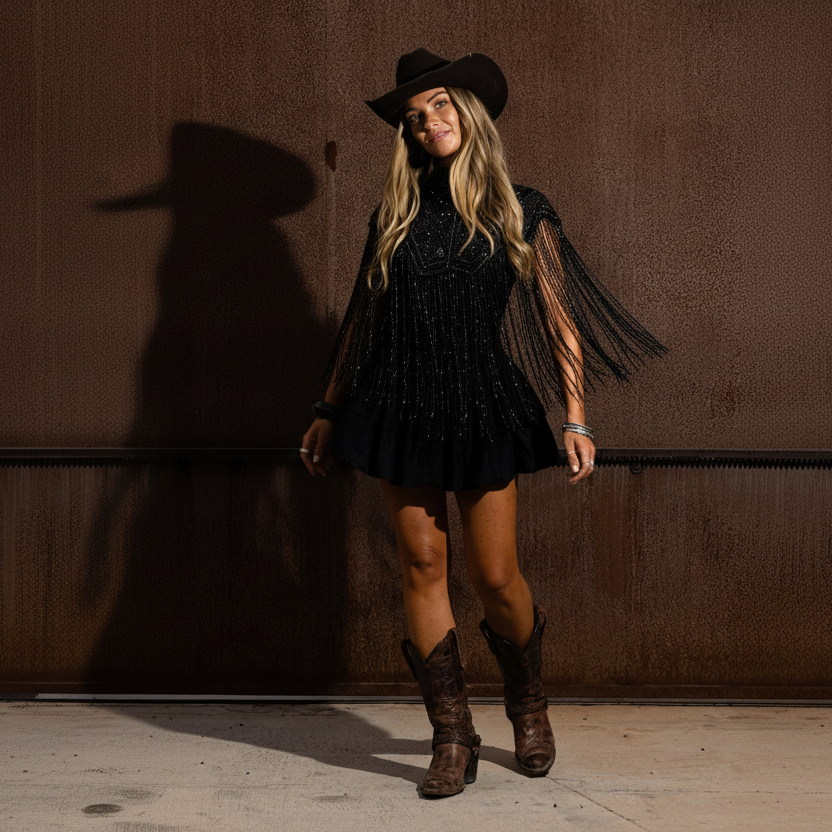 Ziggy Gunmetal Cape