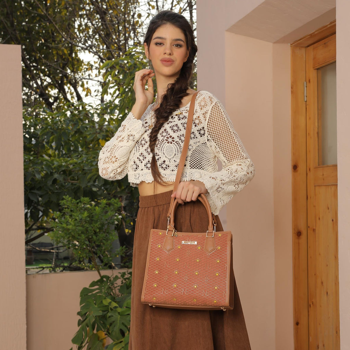 BOLSO TOTE ESTRUCTURADO GRACIE (VERDE)