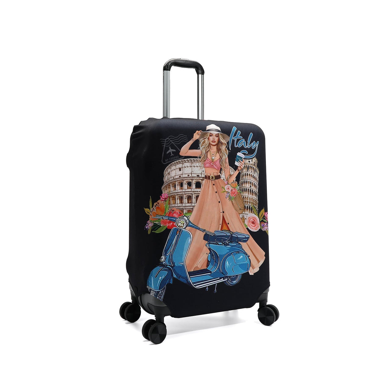 FUNDA PARA MALETA (MARTHA TRAVELS ITALY)