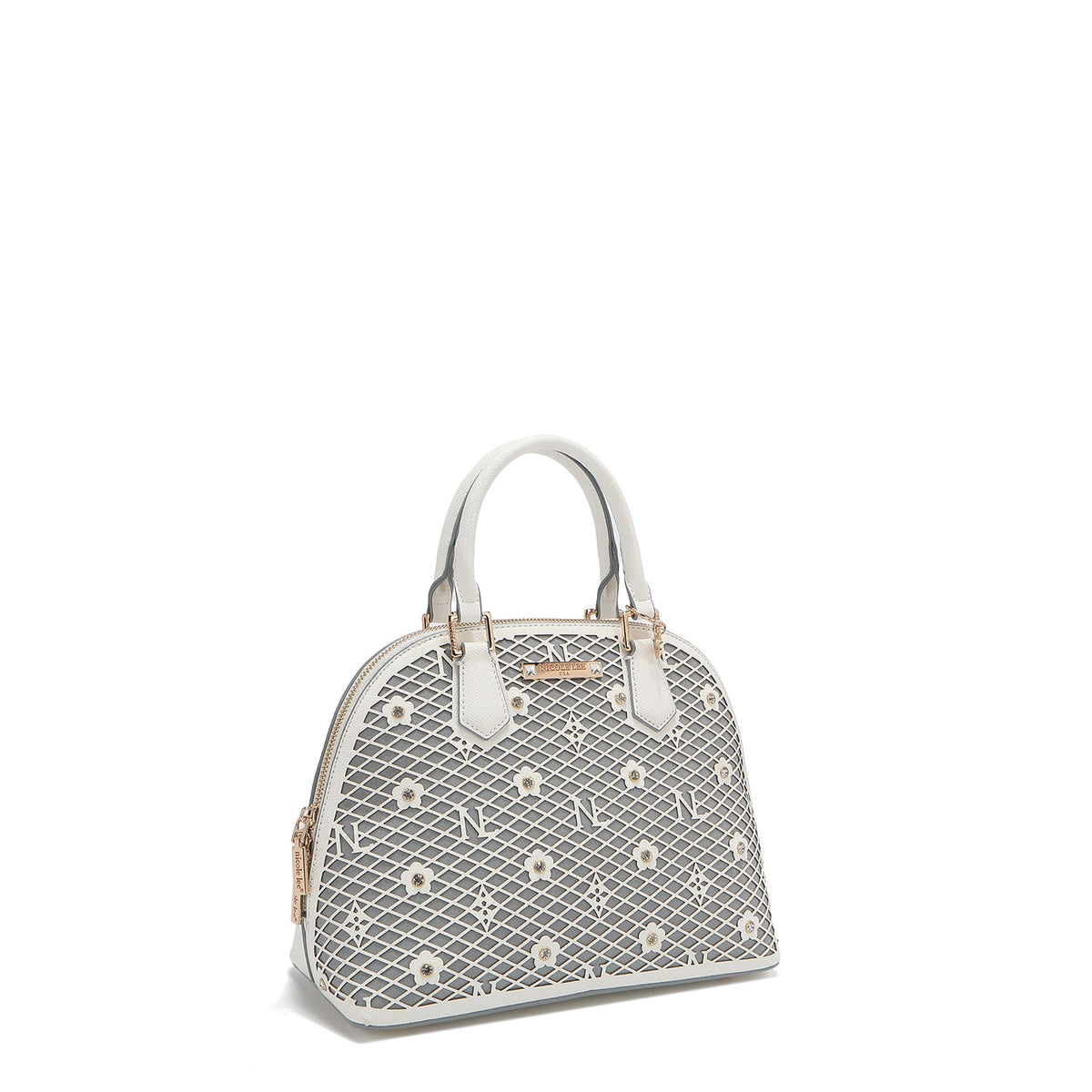 BOLSO DOMO TIPO SATCHEL GRACIE (BLANCO)