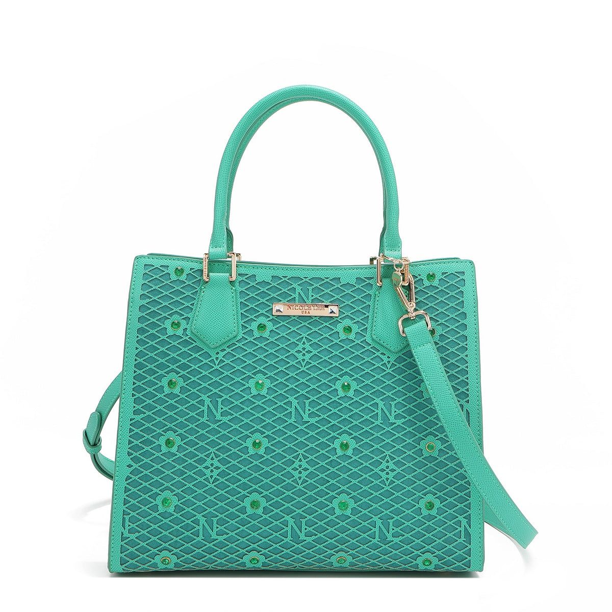 BOLSO TOTE ESTRUCTURADO GRACIE (VERDE)