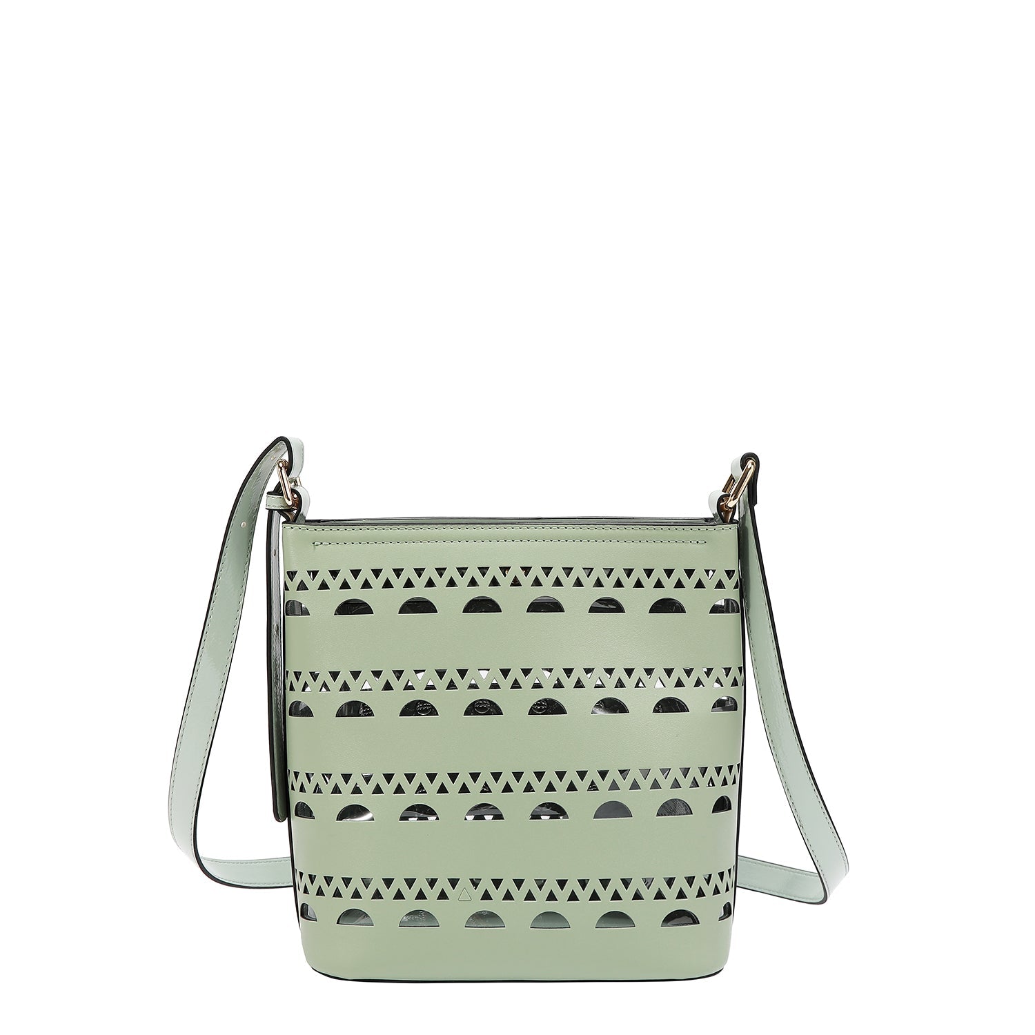 BOLSO BANDOLERA CON TACHUELAS PLATEADAS (VERDE)-3