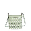BOLSO BANDOLERA CON TACHUELAS PLATEADAS (VERDE)-0
