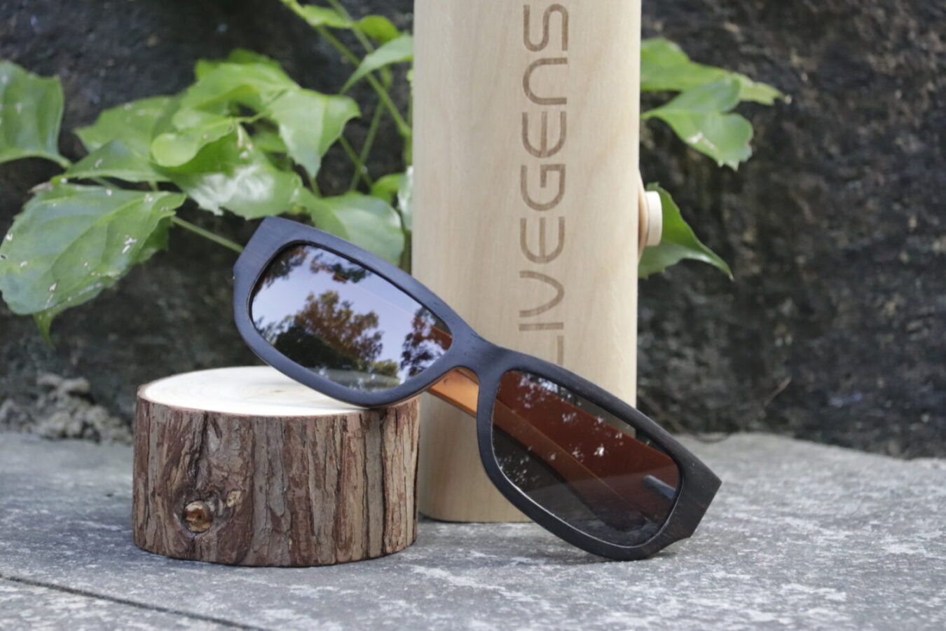 gafas de madera livegens