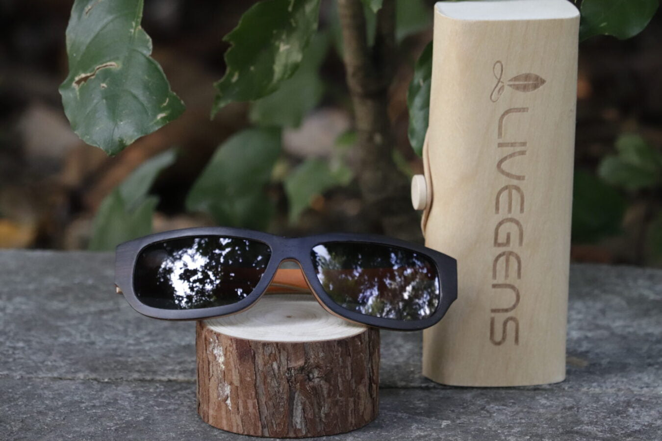 gafas de madera livegens