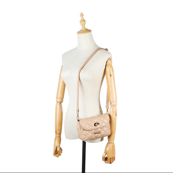 RIÑONERA/BANDOLERA ACOLCHADA (BEIGE)