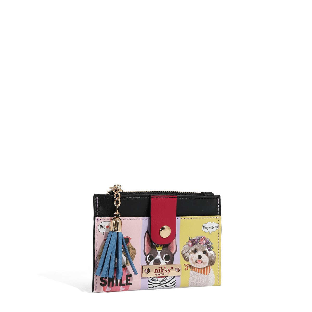 PORTA TARJETAS CON CREMALLERA (BEST BUDDIES)