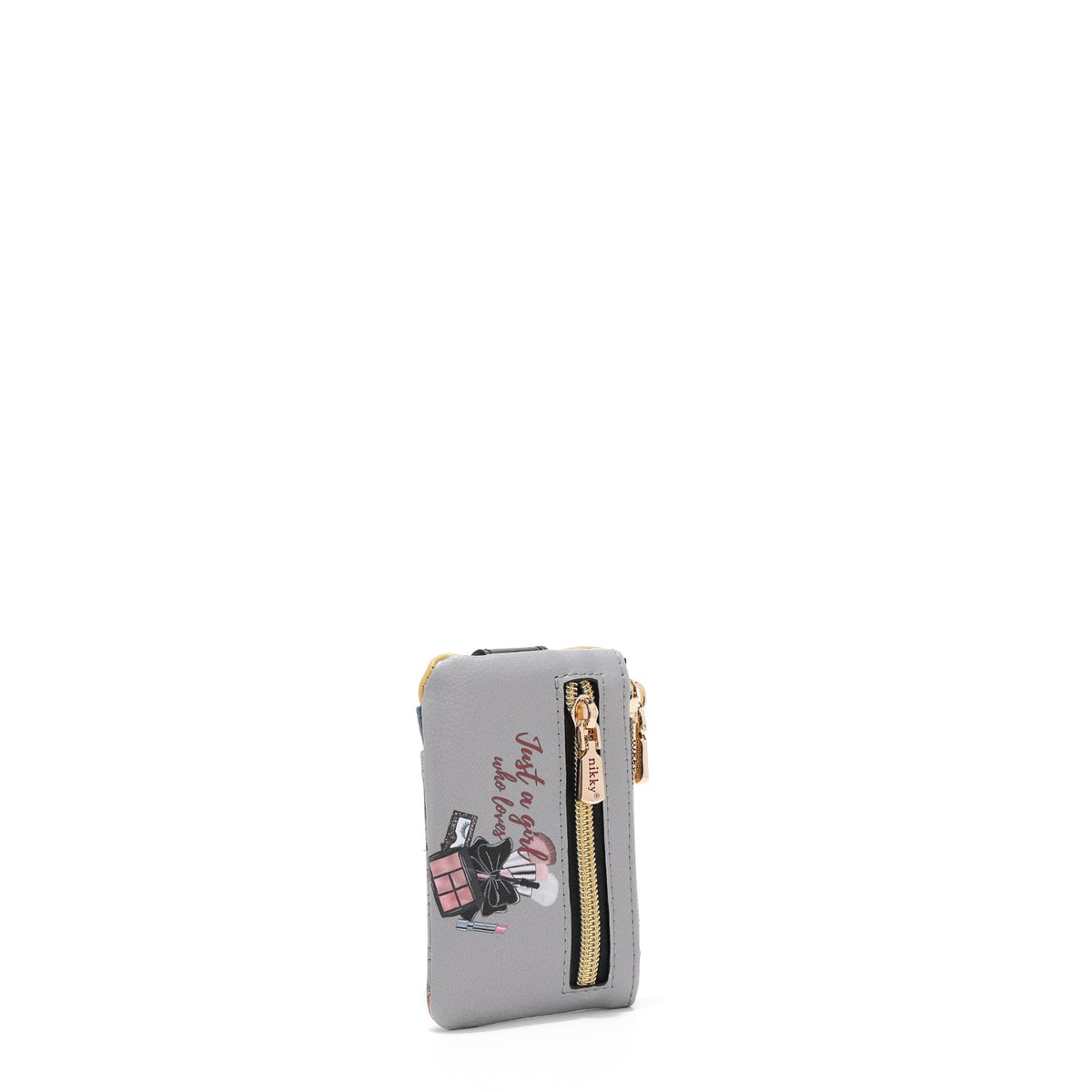 MINI PORTA TARJETAS CON CIERRE (URBAN COFFEE DREAM)