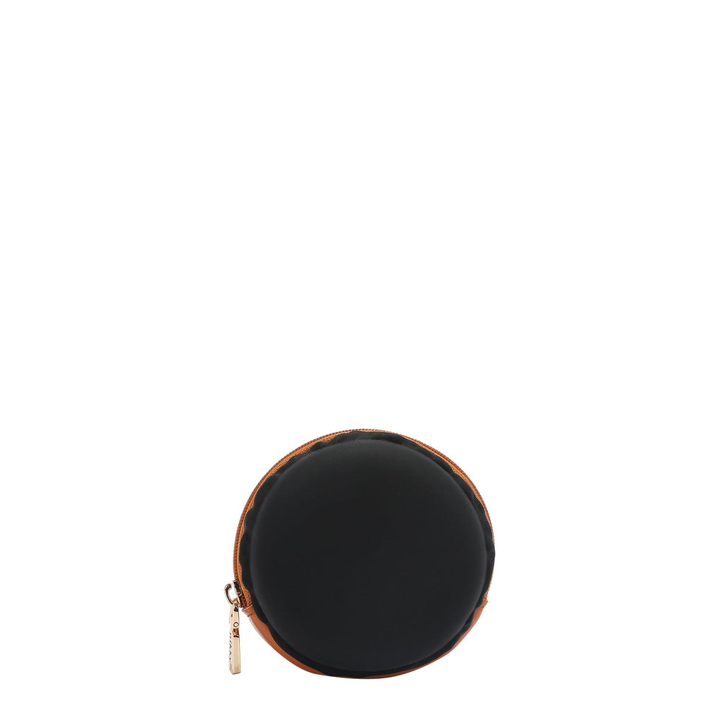 ESTUCHE REDONDO DE SILICONA (NOSTALGIA NEGRO)