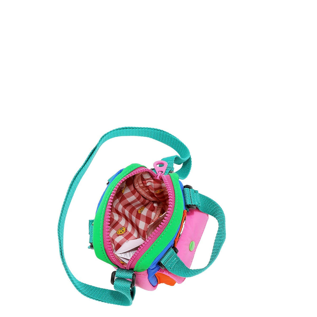 BANDOLERA DE NYLON MULTICOLOR