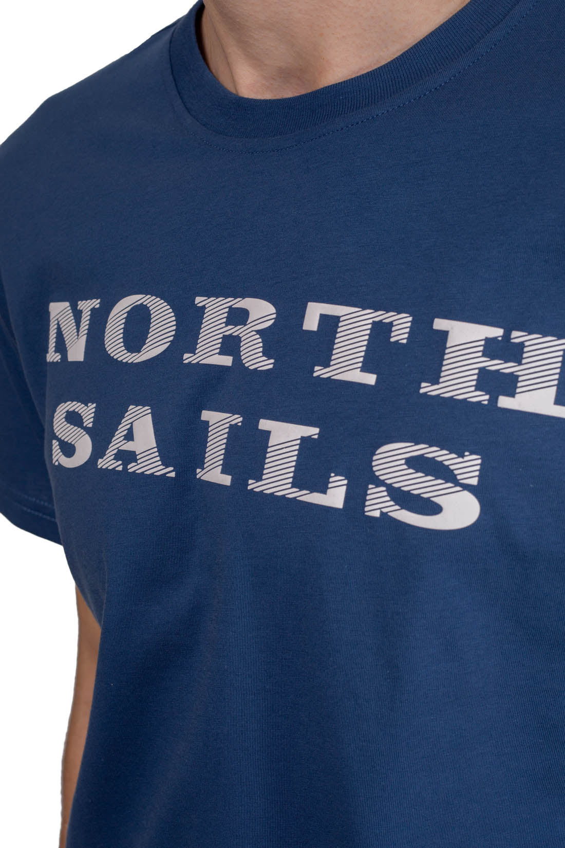 NORTH SAILS - Men's T-shirt with graphic logo  - Size 4XL