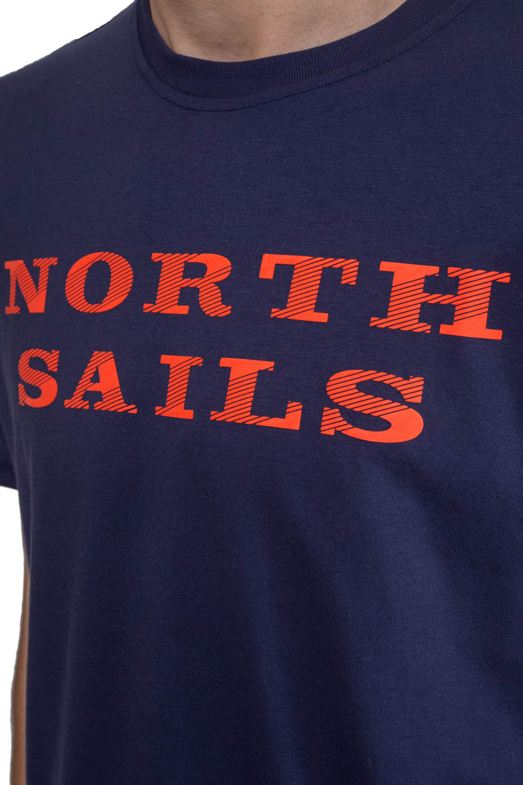 NORTH SAILS - Men's T-shirt with graphic logo  - Size 4XL