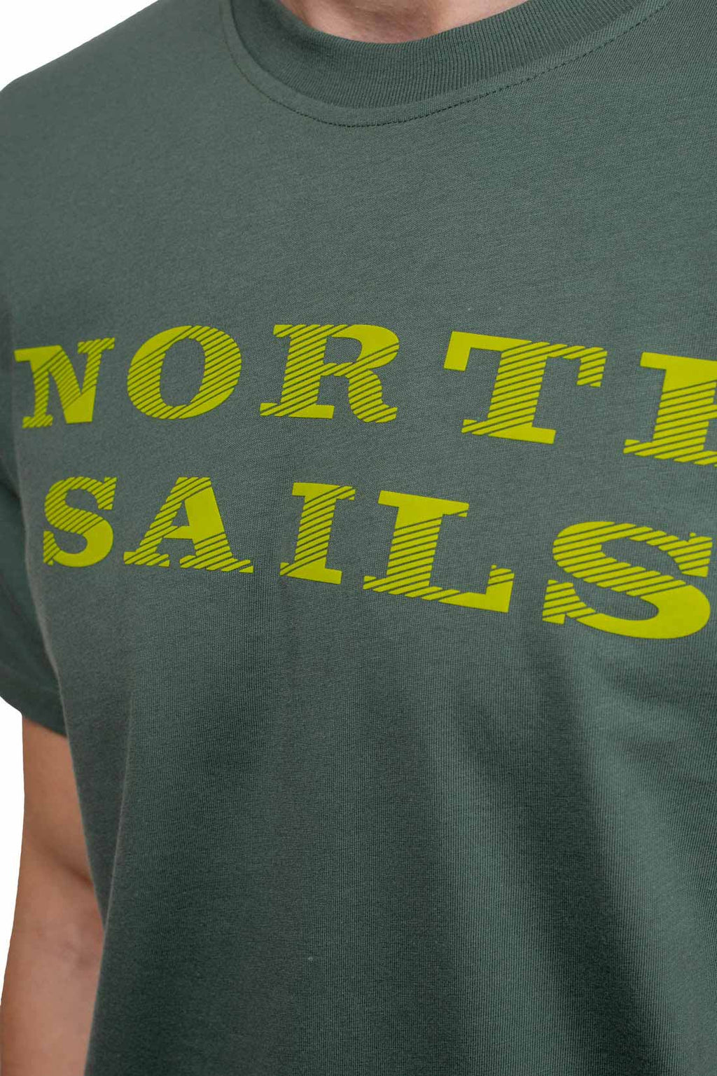 NORTH SAILS - Men's T-shirt with graphic logo  - Size 4XL