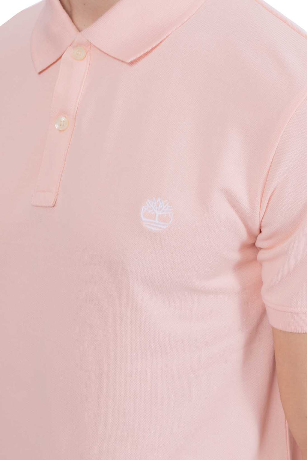 TIMBERLAND - Men's slim logo polo shirt