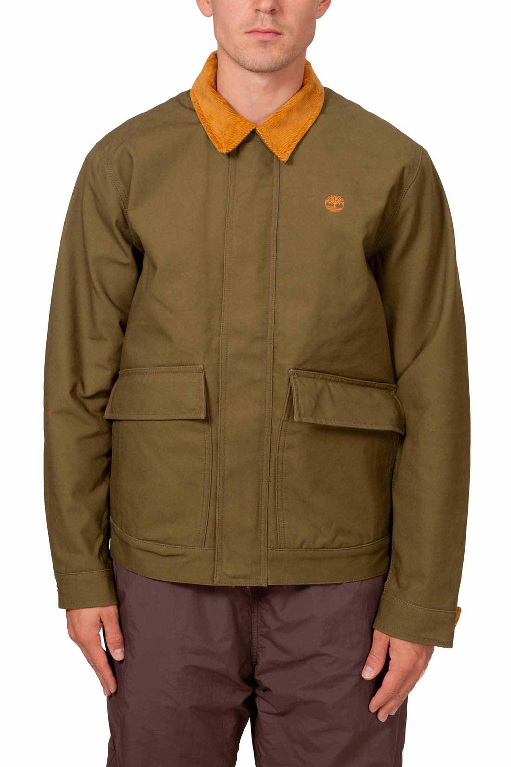 TIMBERLAND - Men's jacket with corduroy details