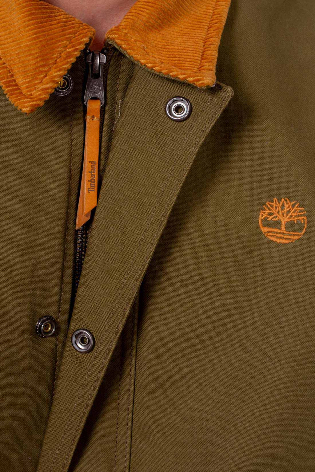 TIMBERLAND - Men's jacket with corduroy details