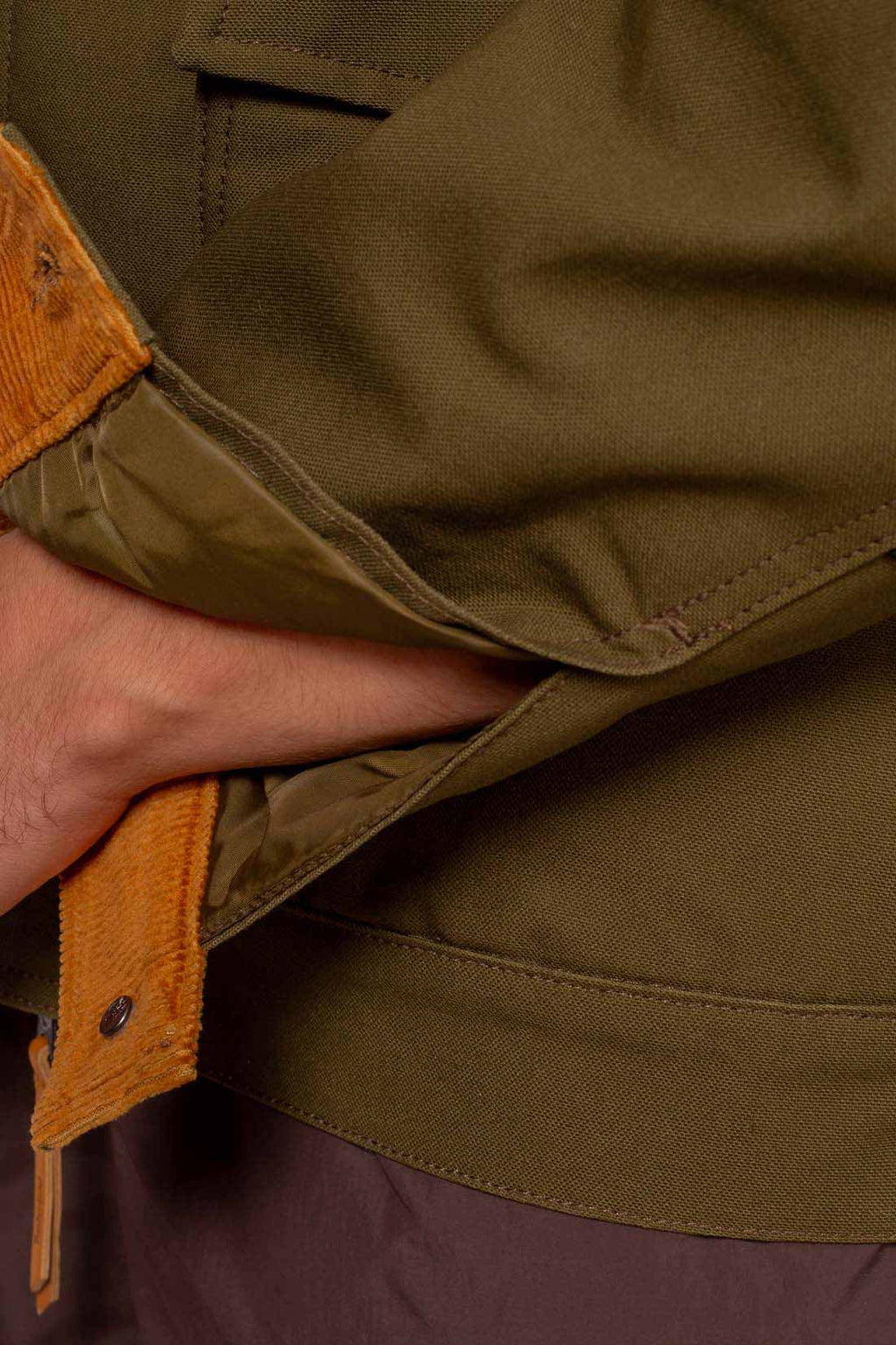 TIMBERLAND - Men's jacket with corduroy details