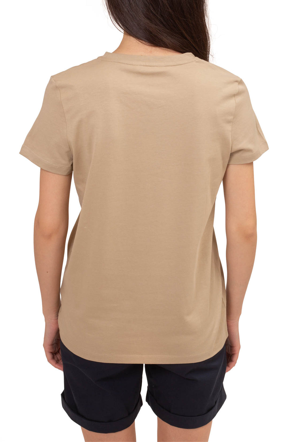 TOMMY HILFIGER - Women's T-shirt with signature logo  - Size S