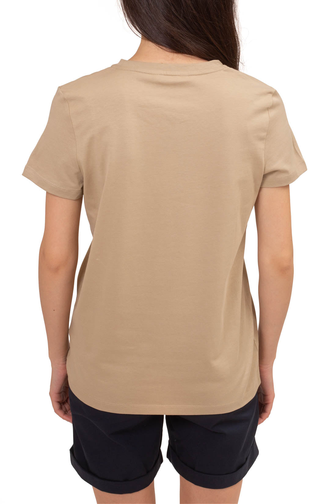 TOMMY HILFIGER - Women's T-shirt with signature logo  - Size S