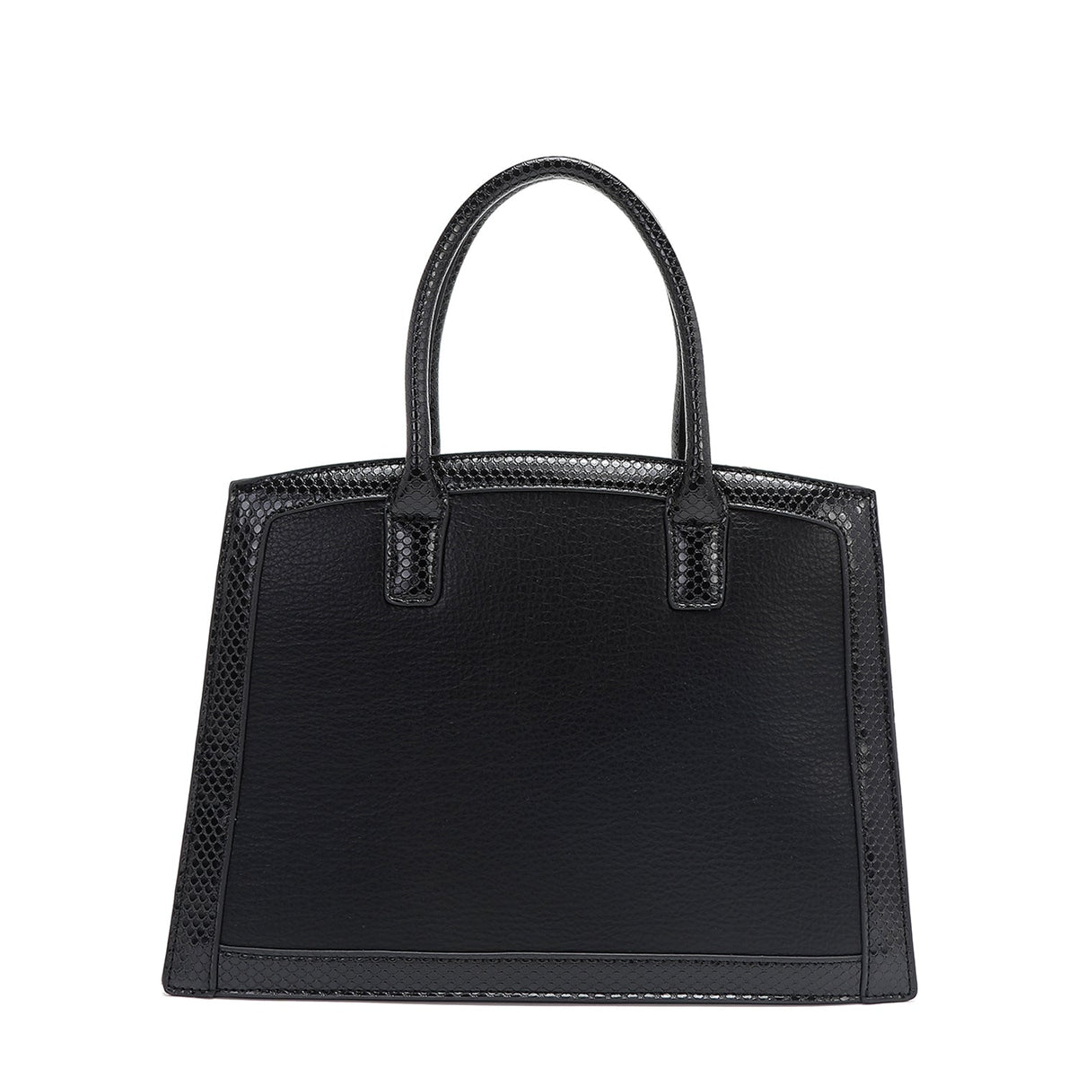 BOLSO CON ENCAJE (NEGRO)