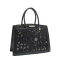 BOLSO CON ENCAJE (NEGRO)