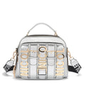 CALISTA BOLSO DE MANO CON ASA SUPERIOR (PLATEADO)
