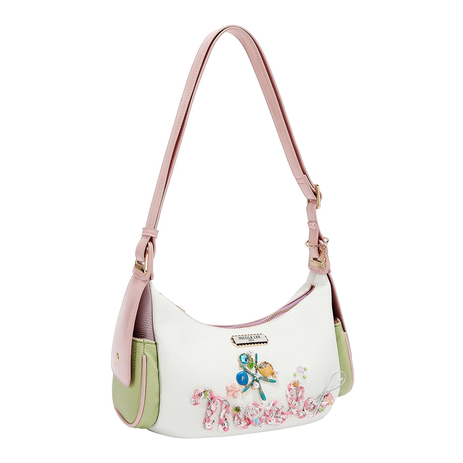 BOLSO MENSAJERO NICOLE OCEAN (BLANCO)-1