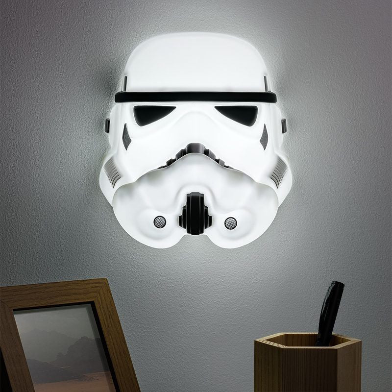 Star Wars Stormtrooper Mask Wall Mounted 3D Lamp